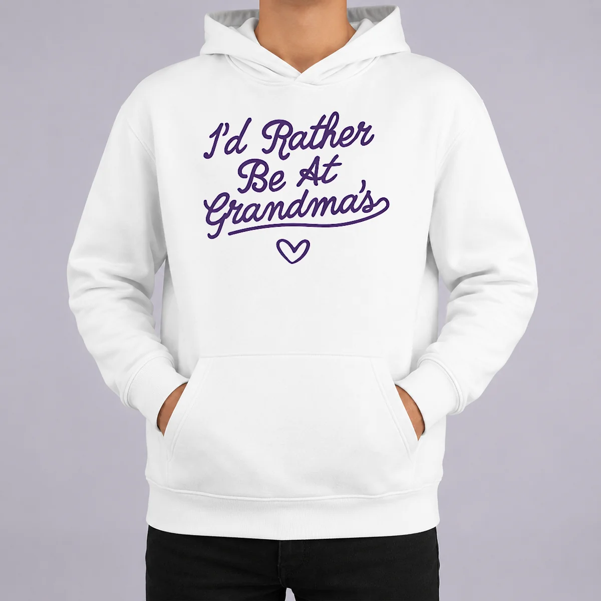 Hot Funny Rather Be At Grandma'S Lavender Onesie Hoodie Hot Funny Rather Be At Grandma'S Lavender Onesie Hoodie