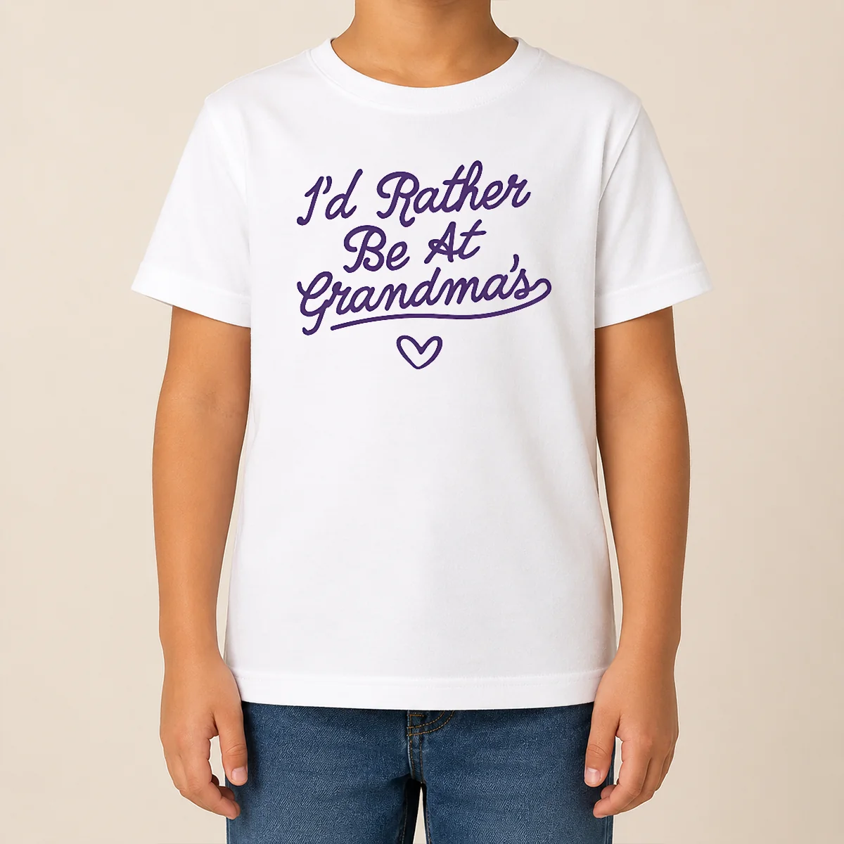 Hot Funny Rather Be At Grandma'S Lavender Onesie Kids T Shirt Hot Funny Rather Be At Grandma'S Lavender Onesie Kids T-Shirt