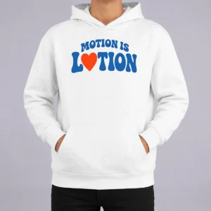Hot Good Motion Is Lotion Fitness Exercise Motivation Hoodie