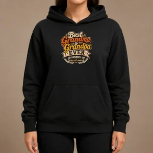 Hot Grandparents Day Vintage Best Grandma Grandpa Hoodie