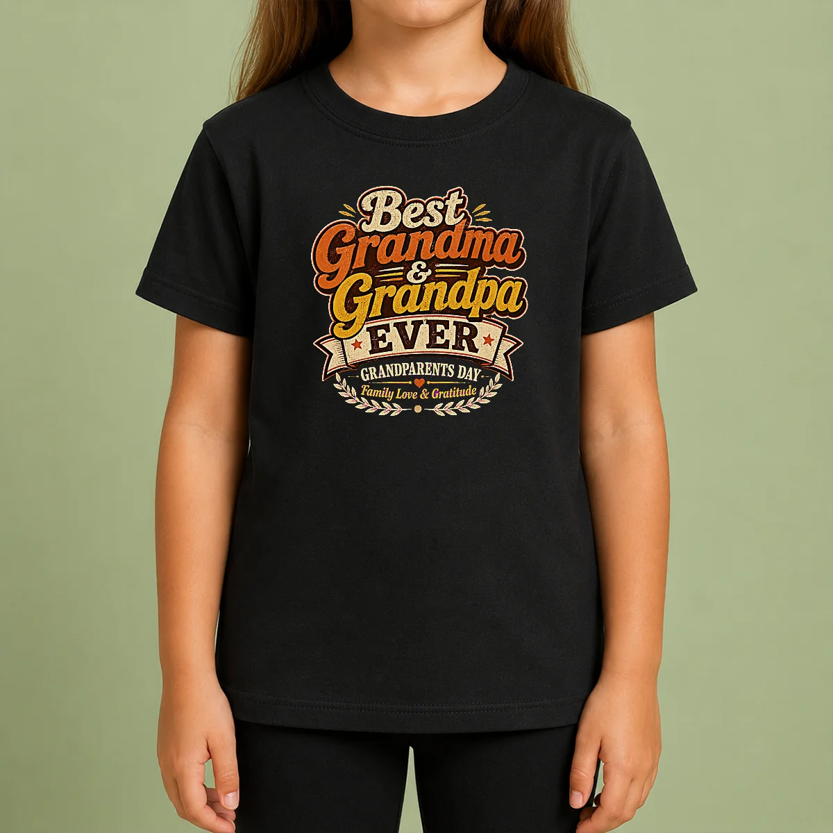 Hot Grandparents Day Vintage Best Grandma Grandpa Kids T Shirt Hot Grandparents Day Vintage Best Grandma Grandpa Kids T-Shirt