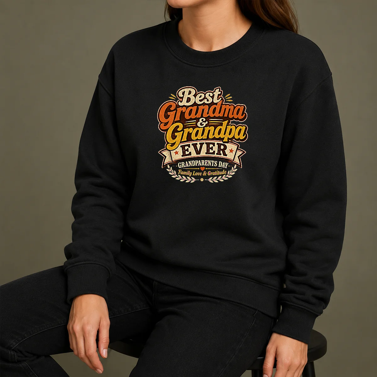 Hot Grandparents Day Vintage Best Grandma Grandpa Sweater Hot Grandparents Day Vintage Best Grandma Grandpa Sweater