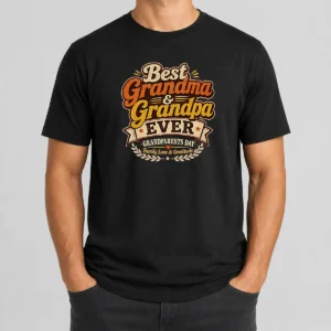 Hot Grandparents Day Vintage Best Grandma Grandpa