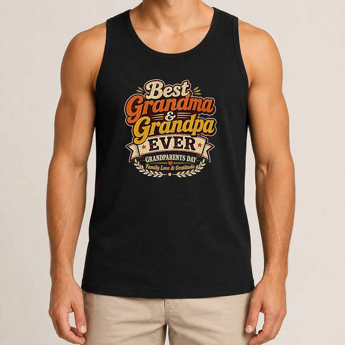 Hot Grandparents Day Vintage Best Grandma Grandpa Tank Top Hot Grandparents Day Vintage Best Grandma Grandpa Tank Top
