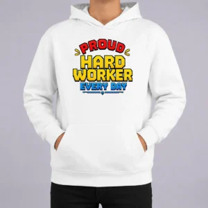Hot Nice Labour Day Pride Pixel For Hard Workers Hoodie