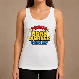Hot Nice Labour Day Pride Pixel For Hard Workers Tank Top