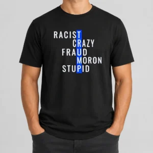 Hot Racist Crazy Fraud Moron Stupid