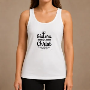 Hot Sisters In Christ Tank Top