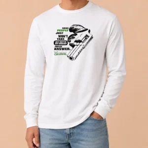 Hot Some People Just Wont Take Get Outta My Swamp Shrek Long Sleeve Shirt