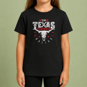 Hot Texas Takeover Club Dallas 2026 Kids T-Shirt