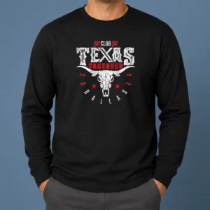Hot Texas Takeover Club Dallas 2026 Long Sleeve Shirt