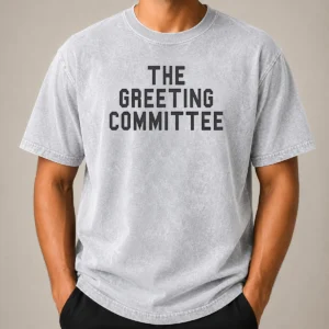 Hot Top The Greeting Committee Indie Pop Band Music Washed T-Shirt