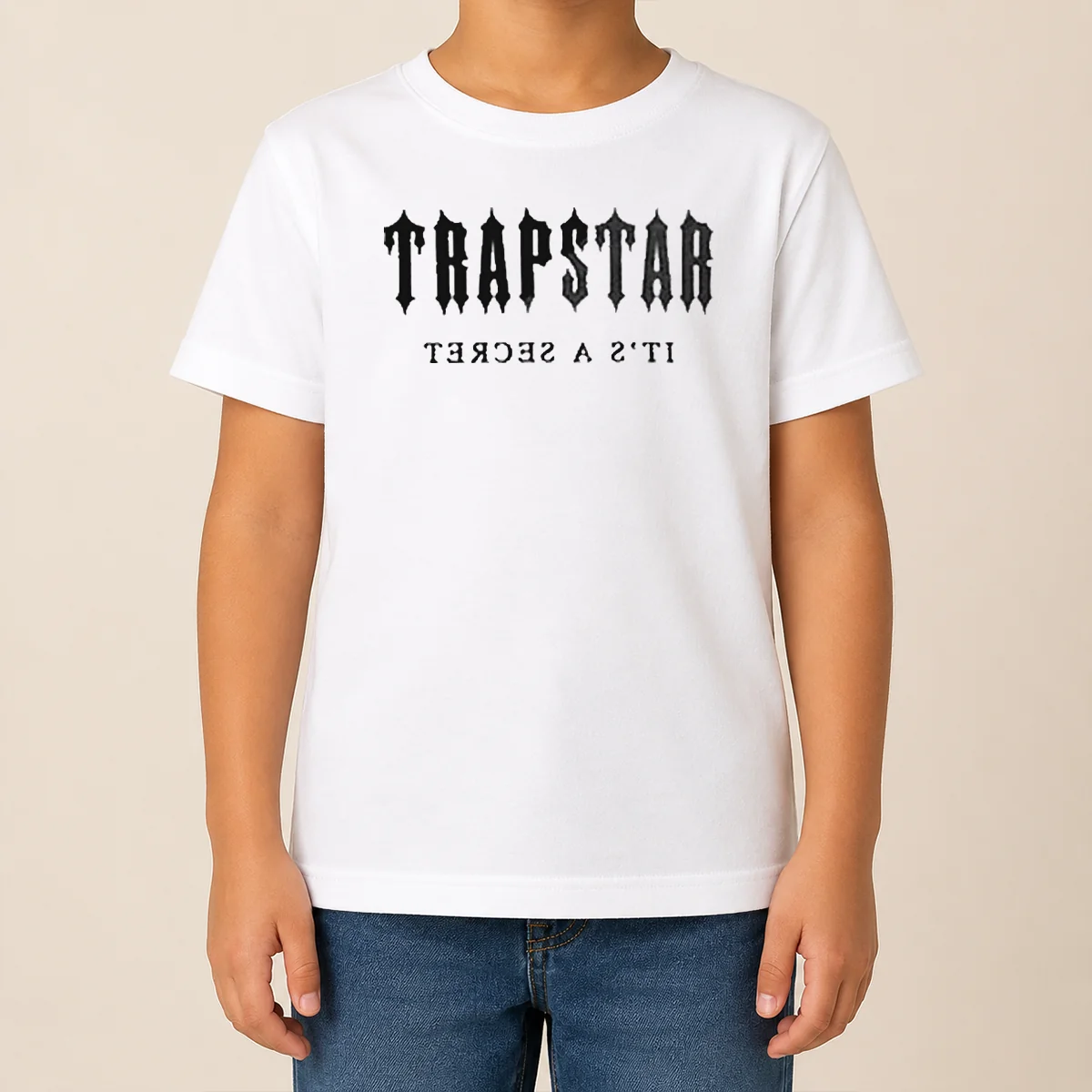 Hot Trapstar Chenille Decoded Kids T Shirt Hot Trapstar Chenille Decoded Kids T-Shirt