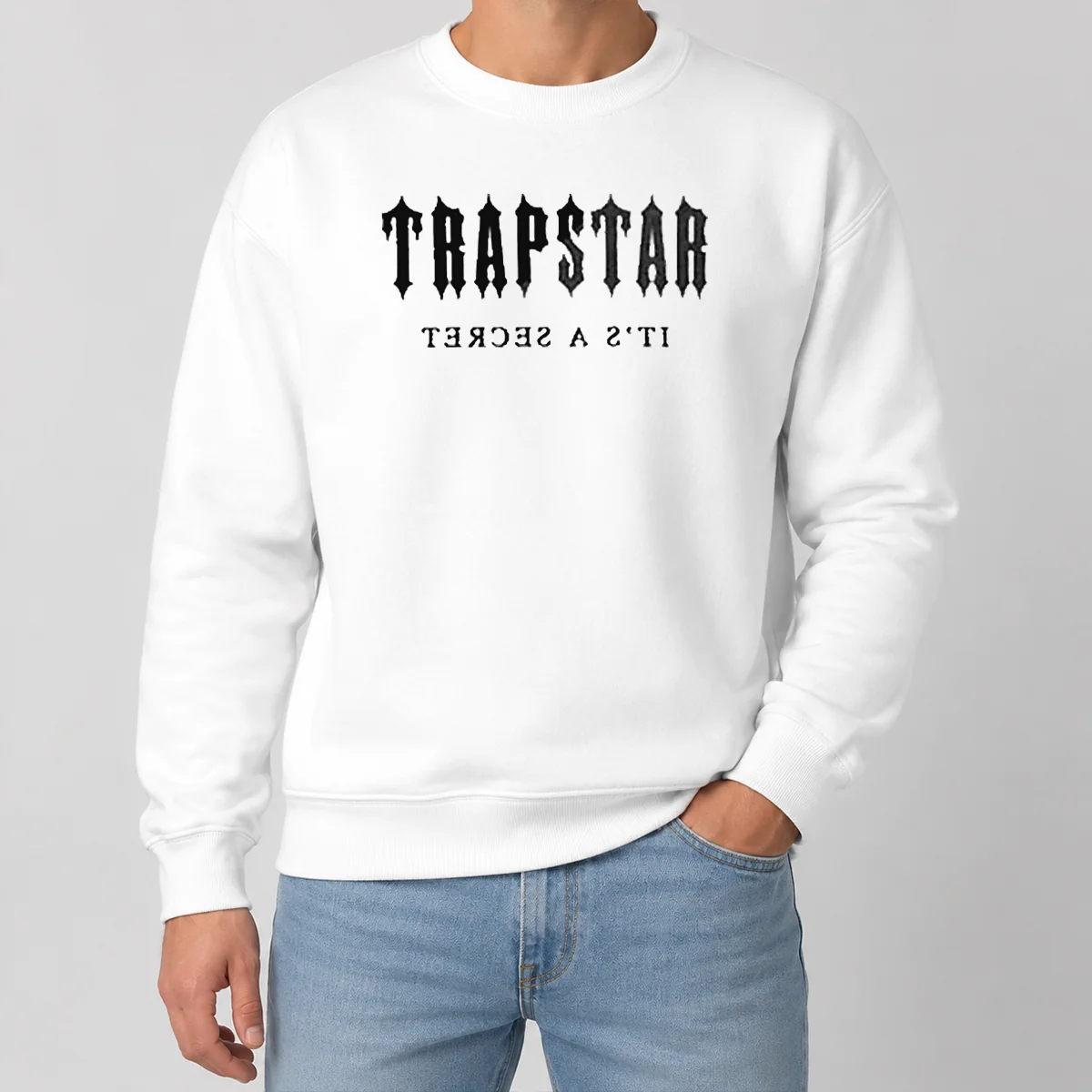 Hot Trapstar Chenille Decoded Sweater Hot Trapstar Chenille Decoded Sweater