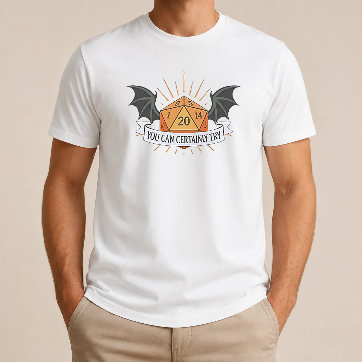 Hot You Can Certainly Try D20 Shirt Hot You Can Certainly Try D20 Shirt
