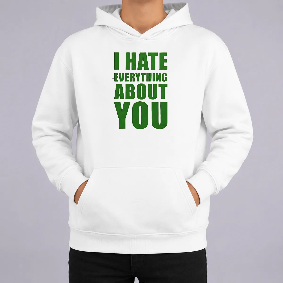 Nice Awesome I Hate Everything About You Hoodie Nice Awesome I Hate Everything About You Hoodie
