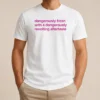 Nice Good Dangerously Fresh With A Dangerously Revolting Aftertaste t shirt in classic fit with bold graphic print