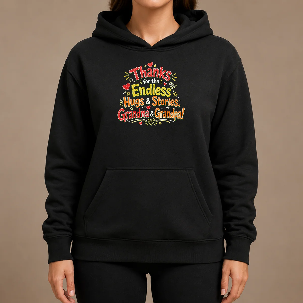 Nice Grandparents Day Thanks Doodle Family Love Hoodie Nice Grandparents Day Thanks Doodle Family Love Hoodie