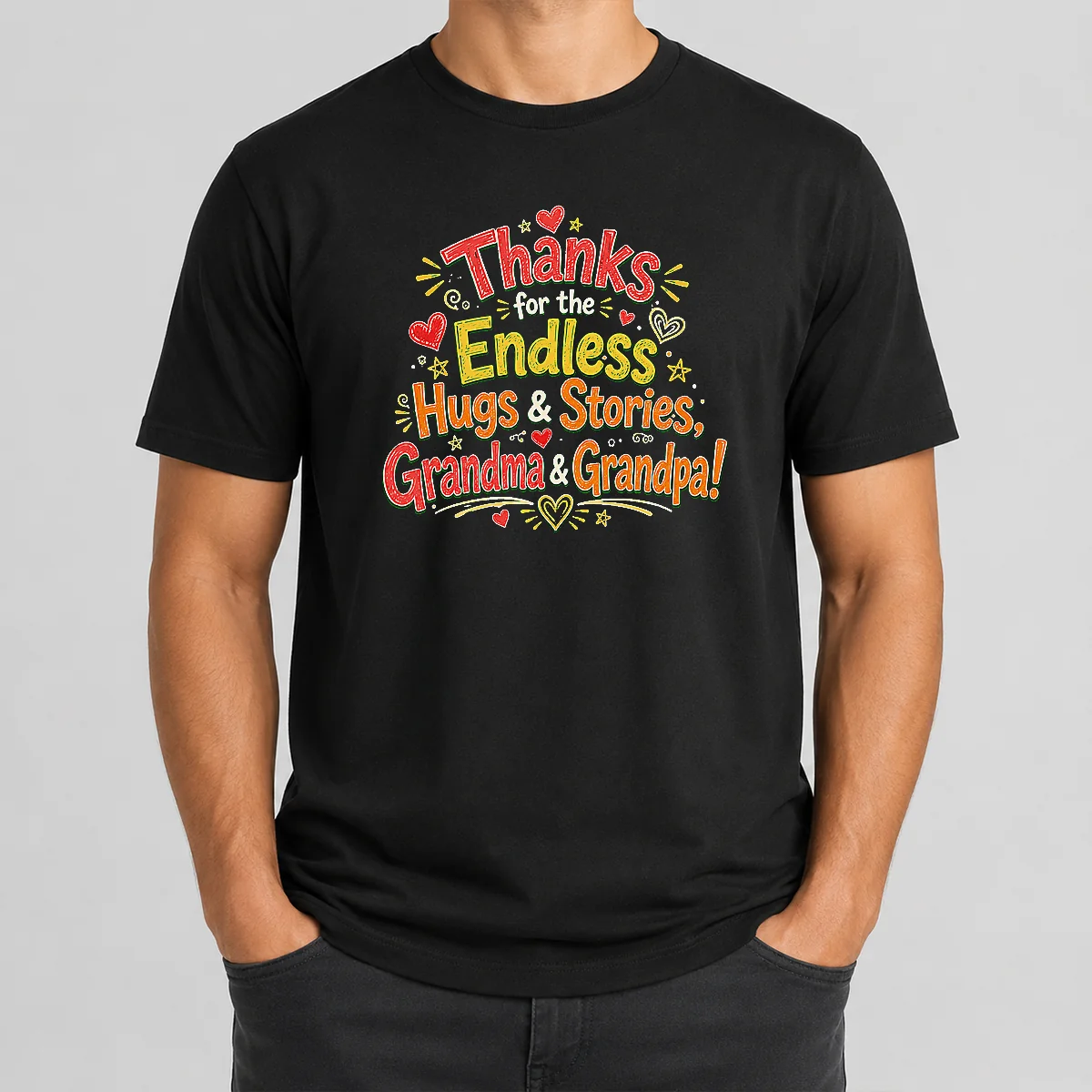 Nice Grandparents Day Thanks Doodle Family Shirt Nice Grandparents Day Thanks Doodle Family Shirt