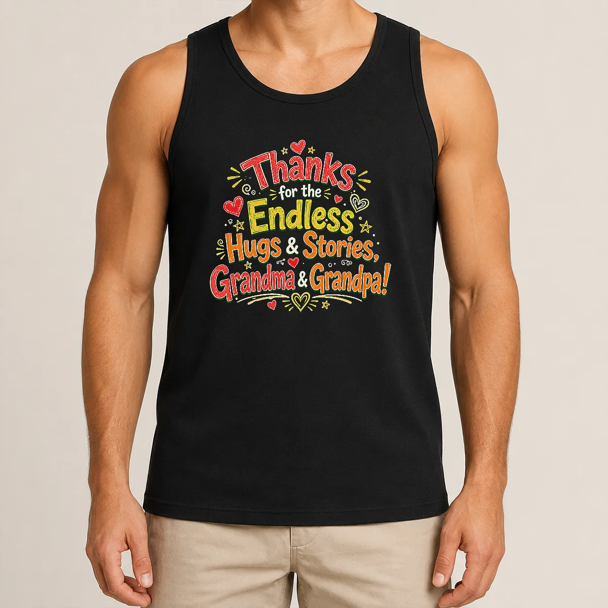Nice Grandparents Day Thanks Doodle Family Love Tank Top Nice Grandparents Day Thanks Doodle Family Love Tank Top