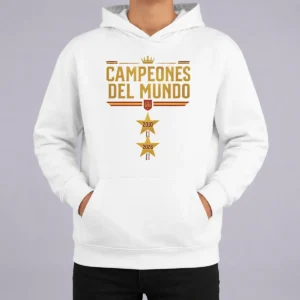 Nice Original Spain World Champions 2026 2 Stars Hoodie