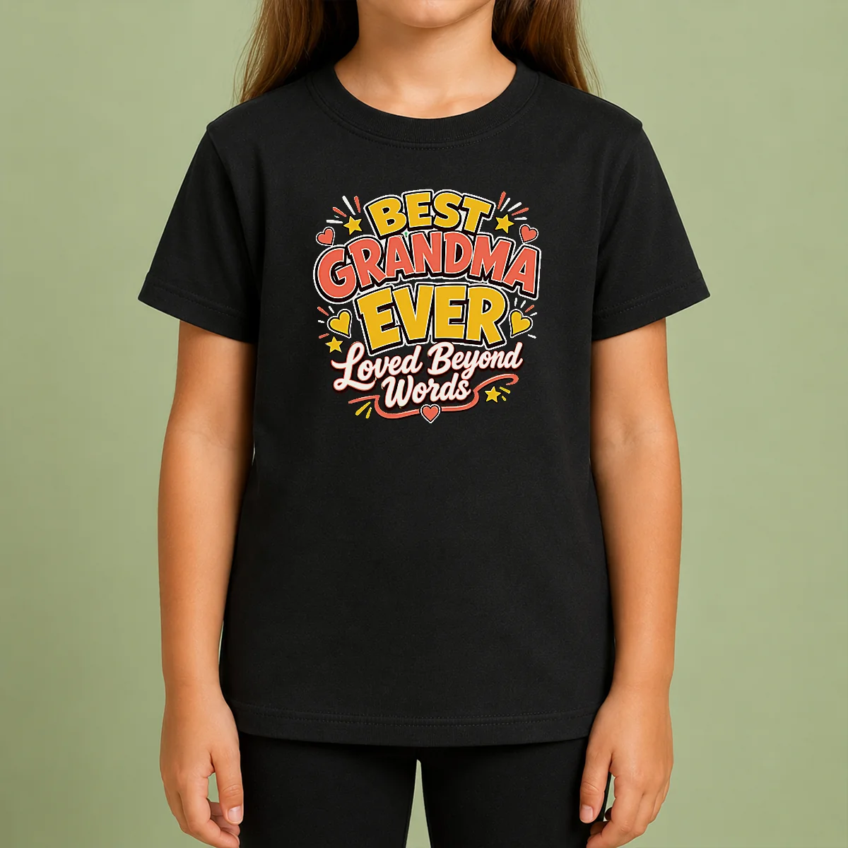 Nice Premium Grandparents Day Best Grandma Ever Cartoon Kids T Shirt Nice Premium Grandparents Day Best Grandma Ever Cartoon Kids T-Shirt