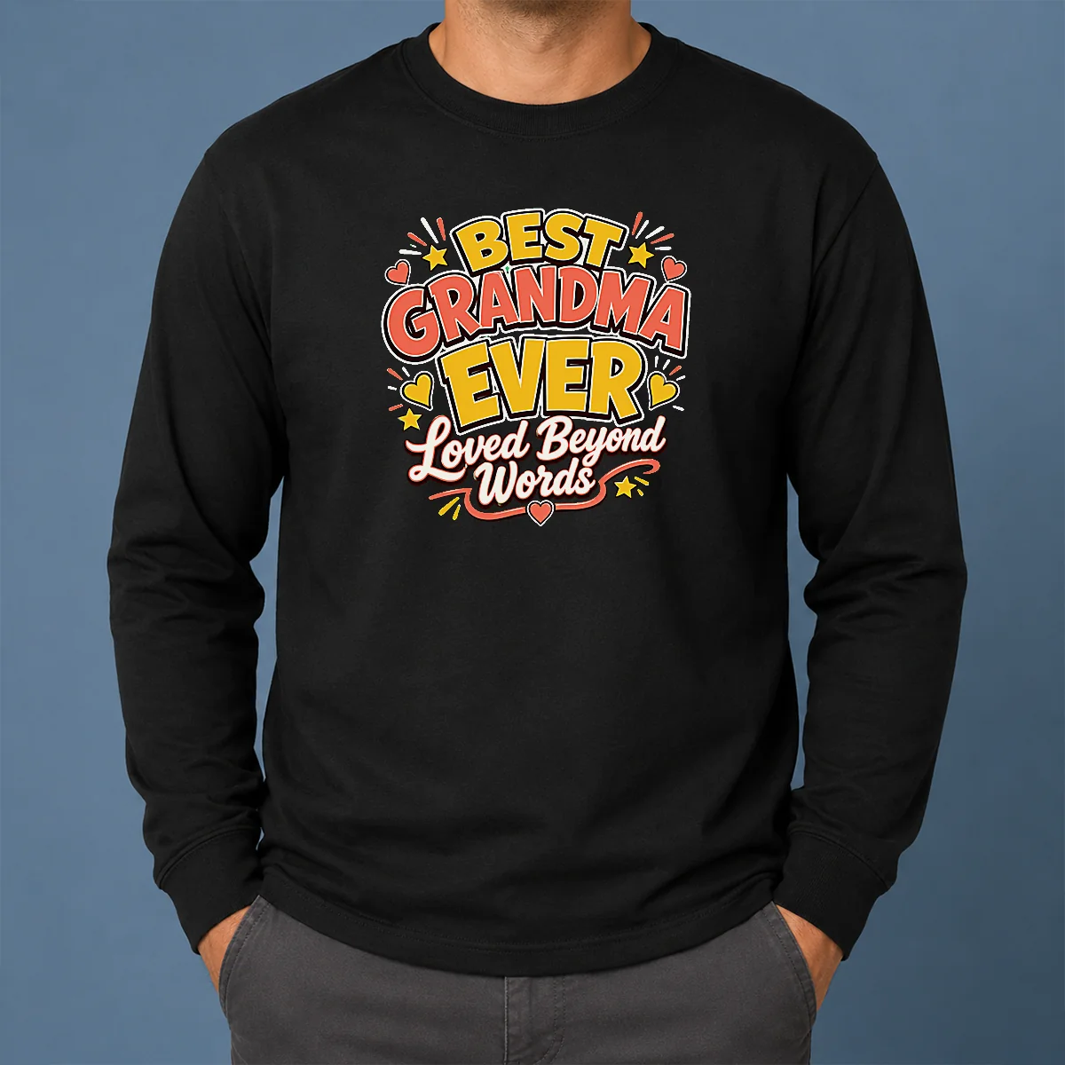 Nice Premium Grandparents Day Best Grandma Ever Cartoon Long Sleeve Shirt Nice Premium Grandparents Day Best Grandma Ever Cartoon Long Sleeve Shirt