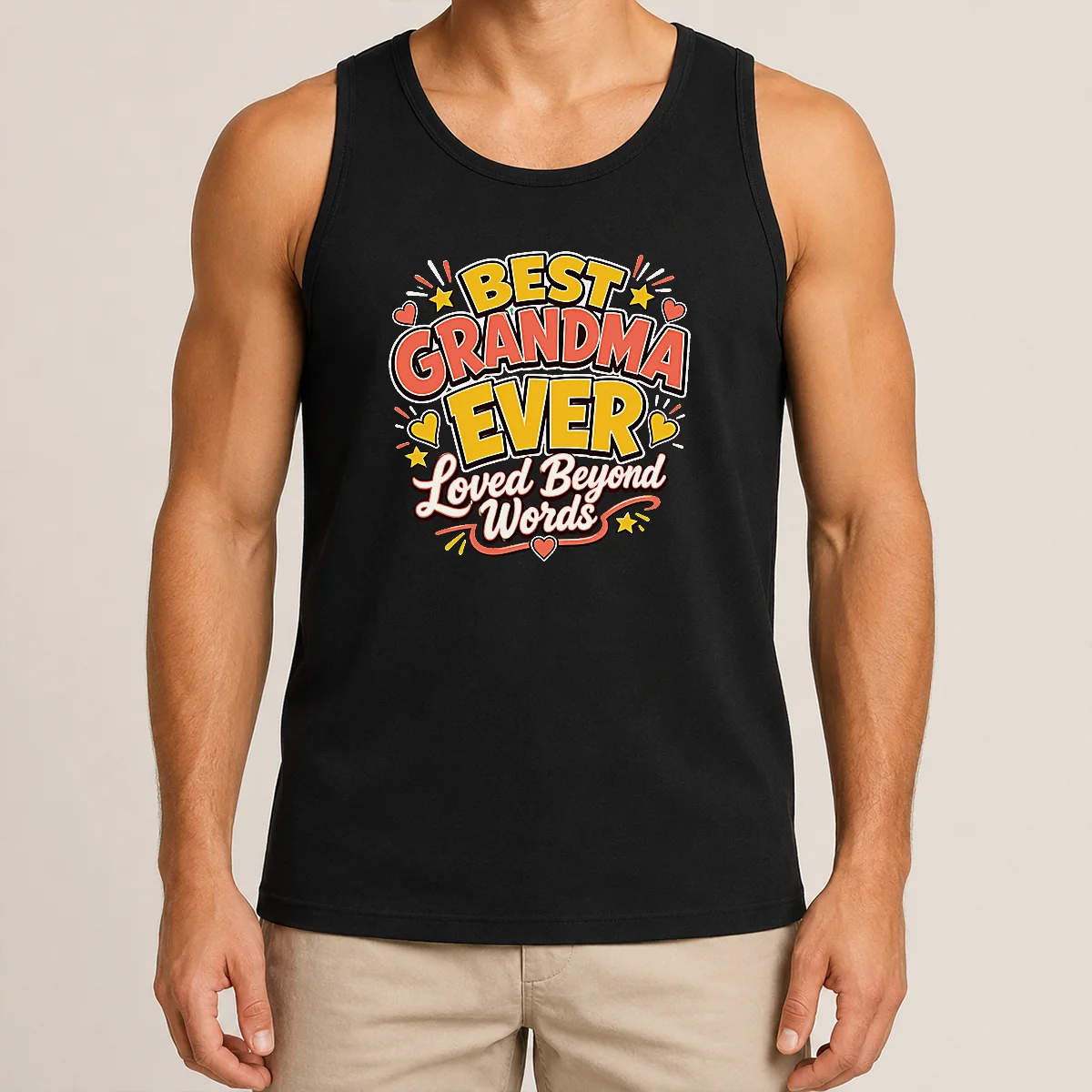 Nice Premium Grandparents Day Best Grandma Ever Cartoon Tank Top Nice Premium Grandparents Day Best Grandma Ever Cartoon Tank Top