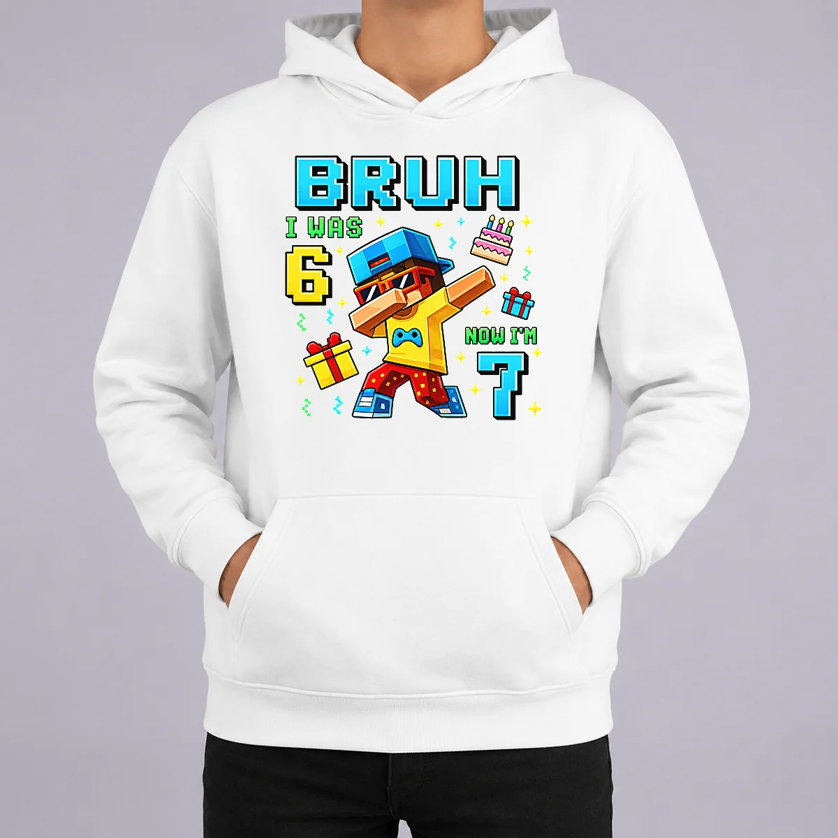 Nice Premium I Was 6 Now I'M 7 7th Birthday 67 Meme Boys Gaming Hoodie Nice Premium I Was 6 Now I'M 7 7th Birthday 67 Meme Boys Gaming Hoodie