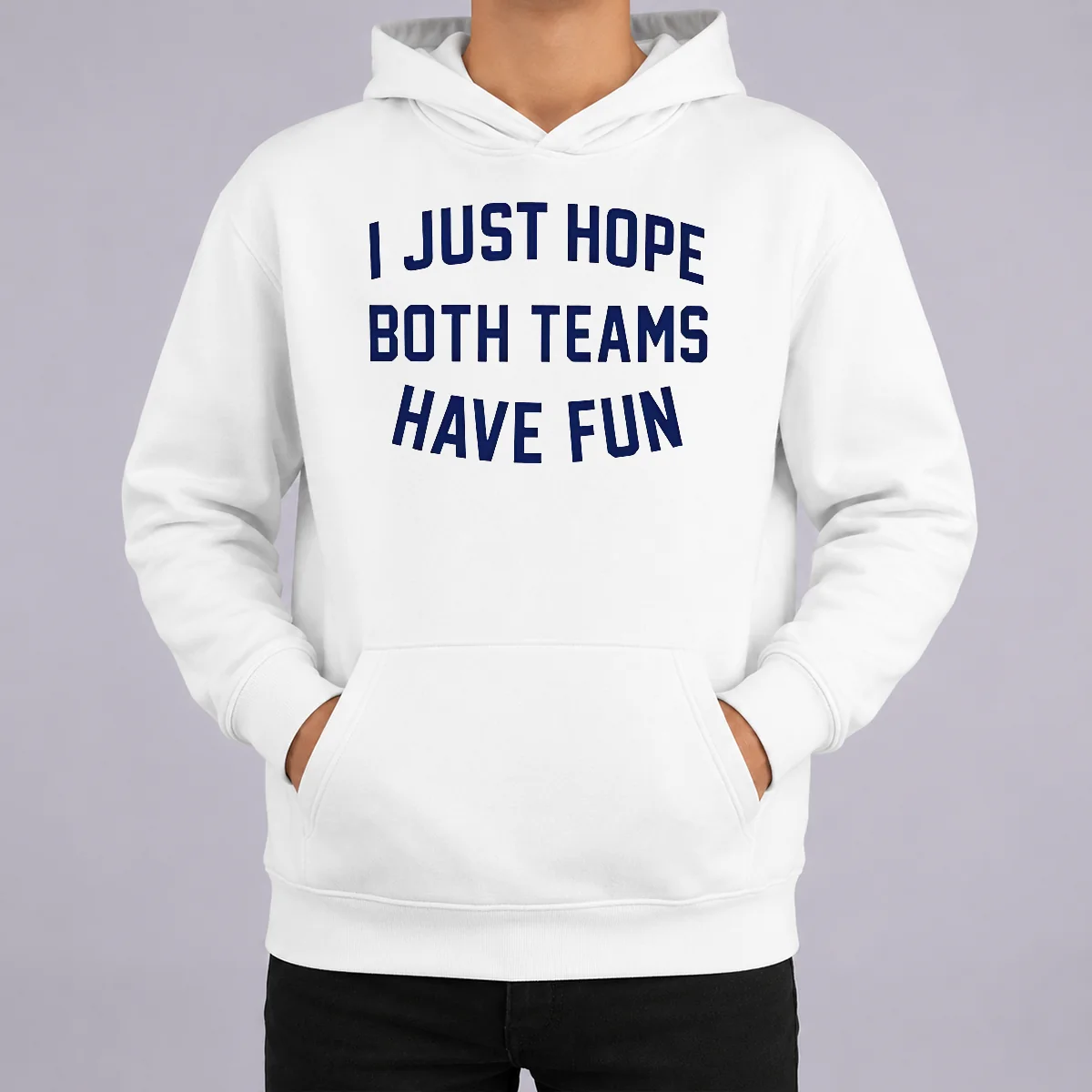 Nice Pretty Post Malone I Just Hope Both Teams Have Fun Hoodie Nice Pretty Post Malone I Just Hope Both Teams Have Fun Hoodie