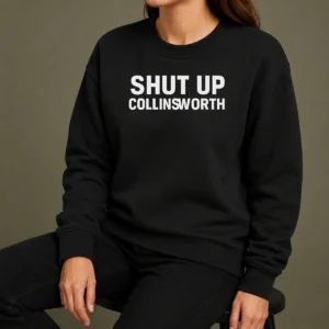 Nice Shut Up Collinsworth NFL Football Broadcaster Sweater