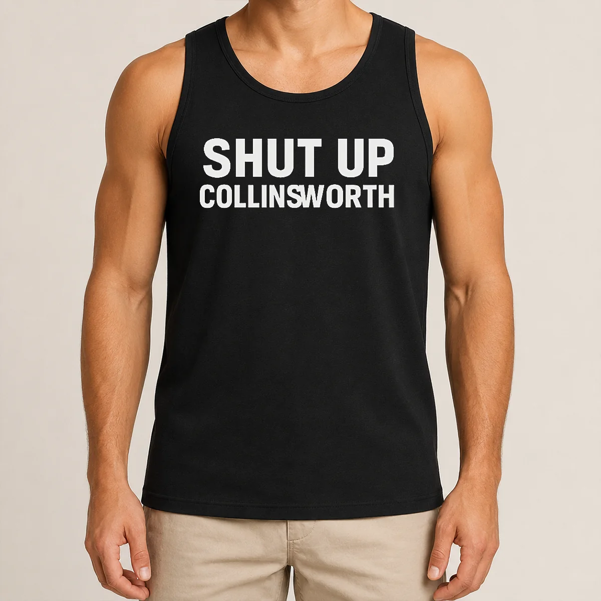 Nice Shut Up Collinsworth NFL Football Broadcaster Tank Top Nice Shut Up Collinsworth NFL Football Broadcaster Tank Top