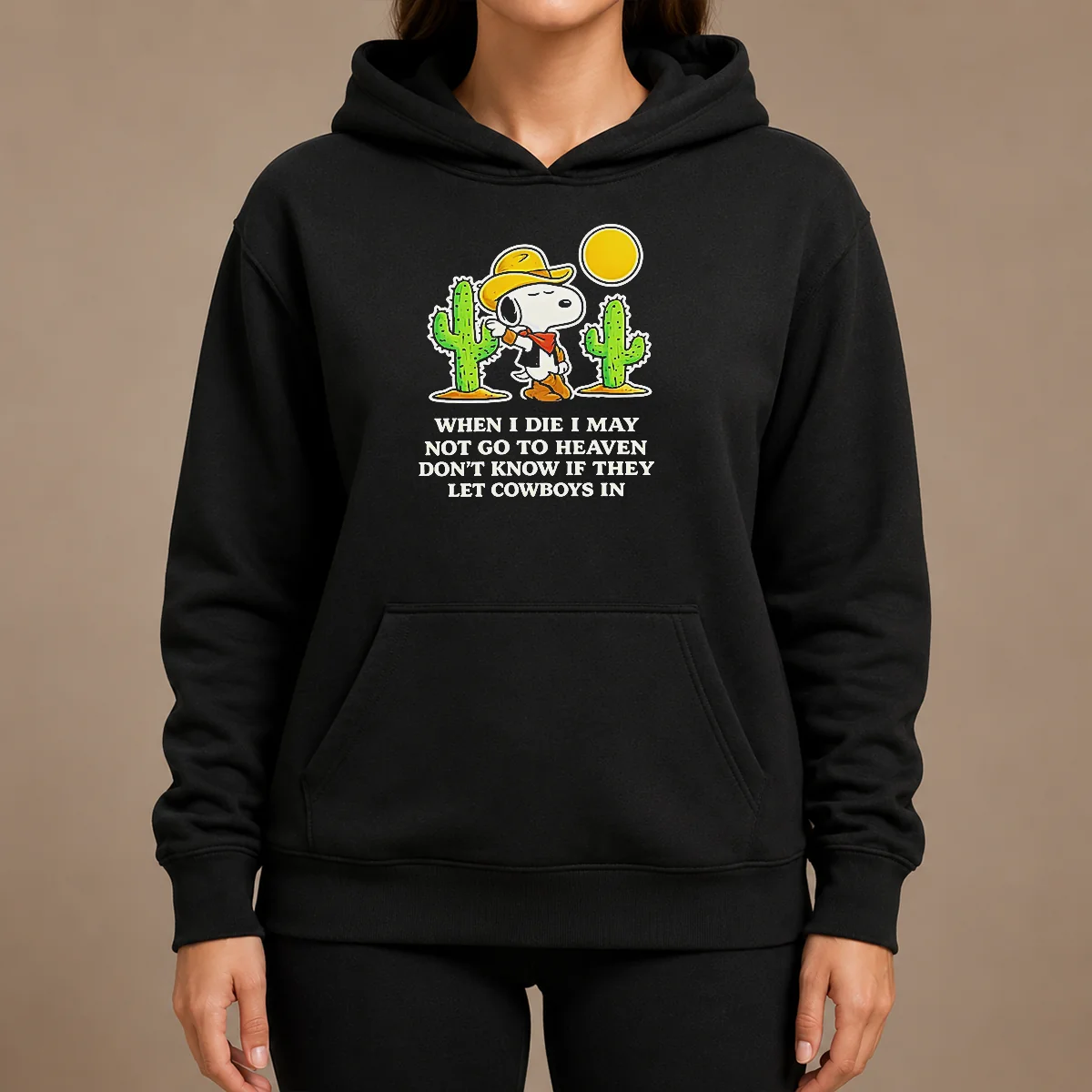 Nice Snoopy Cowboy When I Die I May Not Go To Heaven Hoodie Nice Snoopy Cowboy When I Die I May Not Go To Heaven Hoodie