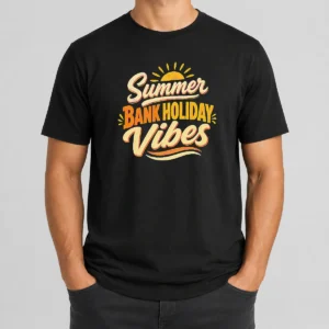 Nice Summer Bank Holiday Cozy Typography Family Gatheri