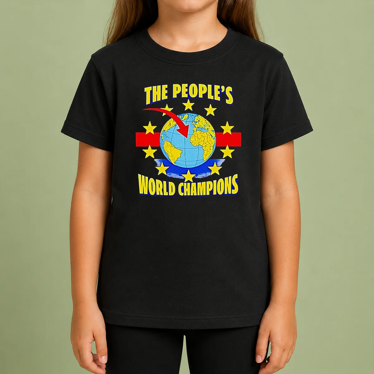 Nice The People'S World Champion Kids T Shirt Nice The People'S World Champion Kids T-Shirt