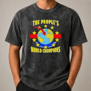 Nice The People'S World Champion Washed T-Shirt