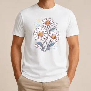Nice With Cat Daisies