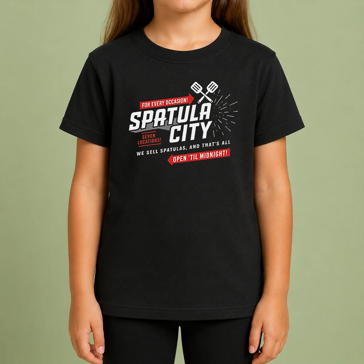 Official Awesome Spatula City Classic Kids T Shirt Official Awesome Spatula City Classic Kids T-Shirt