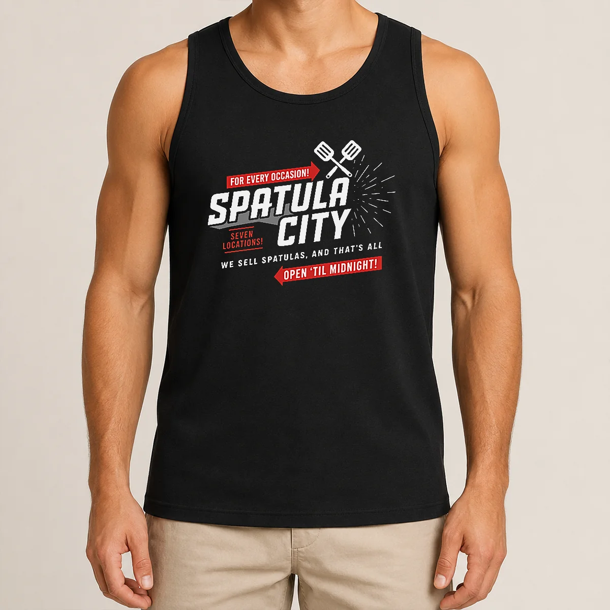 Official Awesome Spatula City Classic Tank Top Official Awesome Spatula City Classic Tank Top