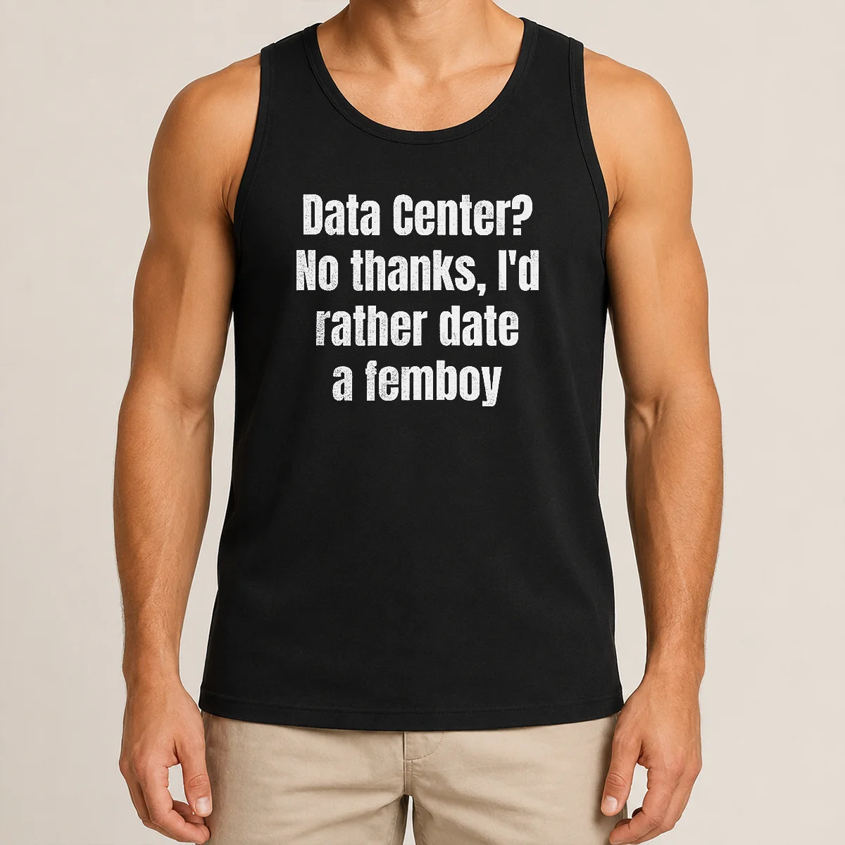 Official Data Center No Thanks I'D Rather Date A Femboy Tank Top Official Data Center No Thanks I'D Rather Date A Femboy Tank Top