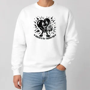 Official Dopamine Addicted To You Silhouette Love Sweater