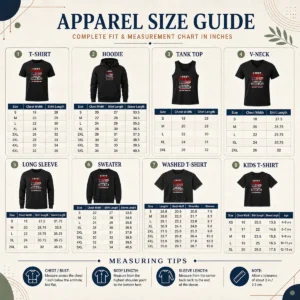 Size chart for Official I Didn'T Vote For Trump I Voted For Common Sense shirt with measurements in inches and cm