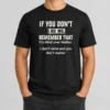 Official If You Don'T Like Me Remember That It'S Mind Over Matter I Don'T Don'T Mind And You Don'T Matter t shirt in black, front view
