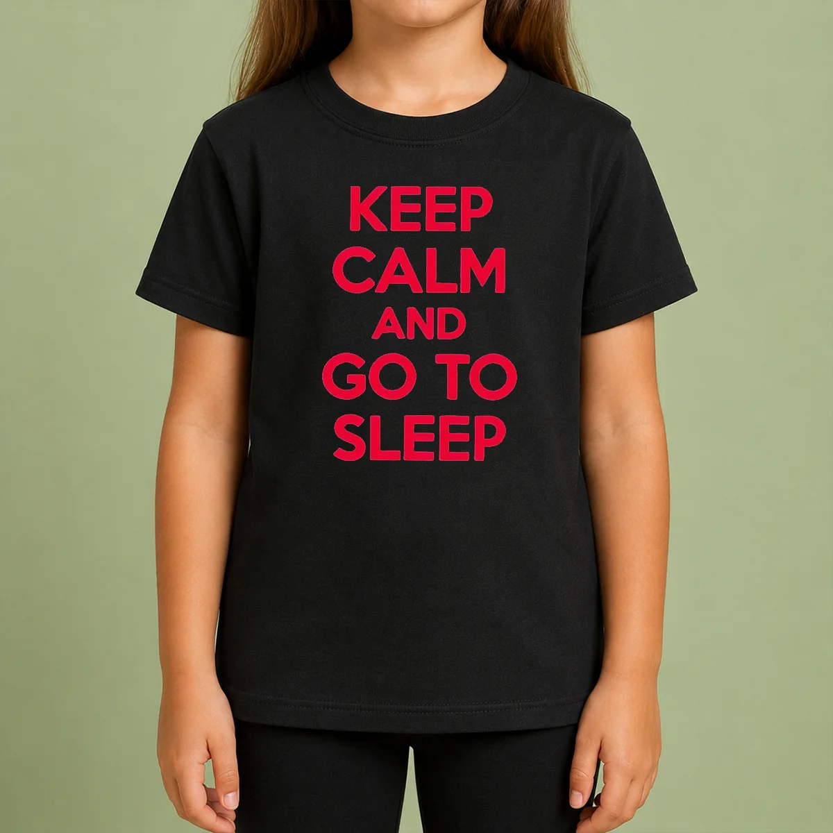 Official Keep Calm And Go To Sleep Kids T Shirt Official Keep Calm And Go To Sleep Kids T-Shirt