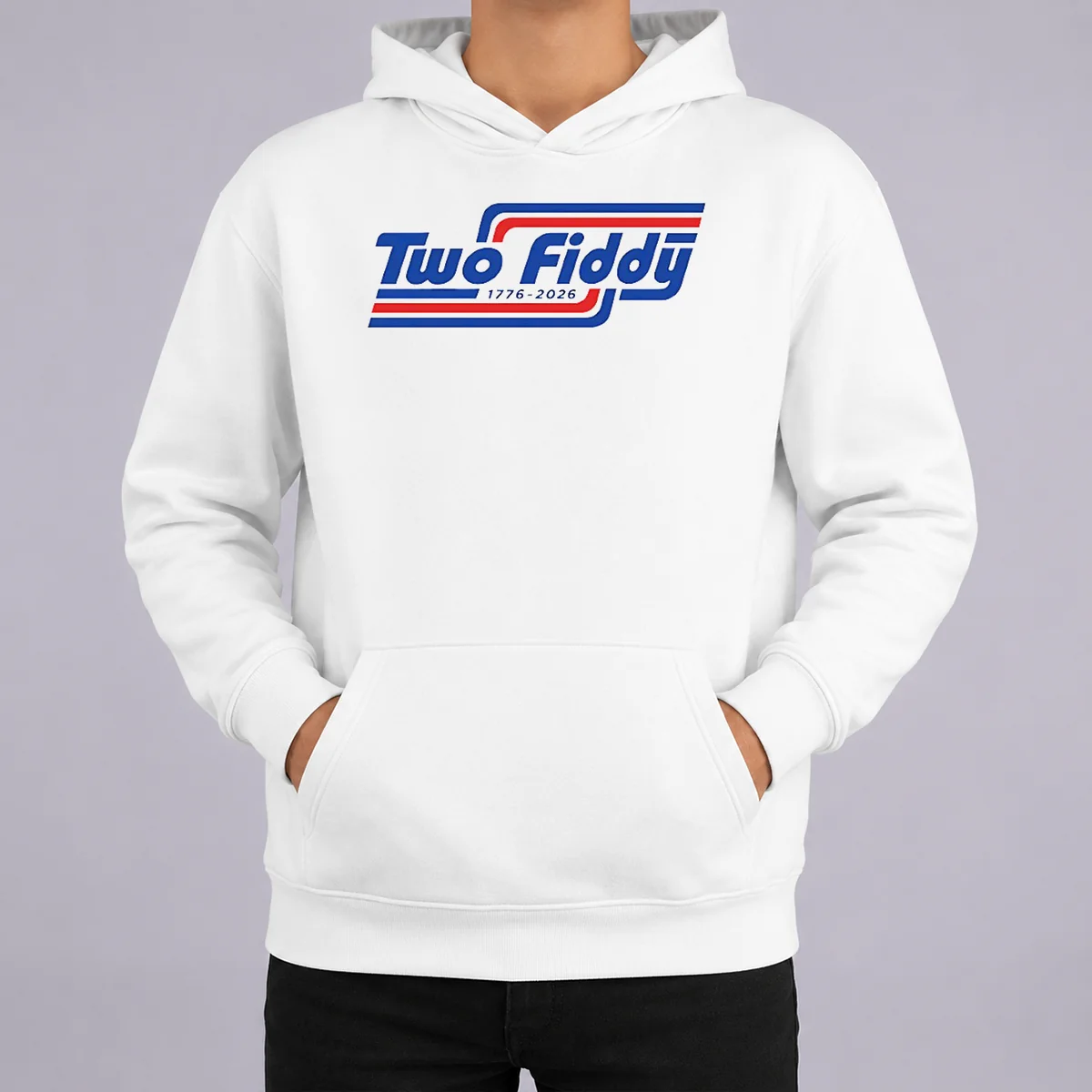 Official Two Fiddy 1776 2026 Patriotic USA Independence Day Hoodie Official Two Fiddy 1776 2026 Patriotic USA Independence Day Hoodie