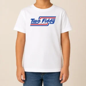 Official Two Fiddy 1776 2026 Patriotic USA Independence Day Kids T-Shirt