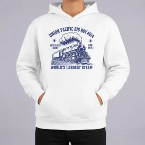 Official Union Pacific Big Boy 4014 Steam Train Hoodie