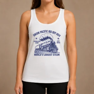 Official Union Pacific Big Boy 4014 Steam Train Tank Top