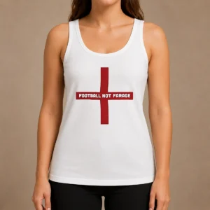 Original Funny Football Not Farage England St George'S Cross Tank Top
