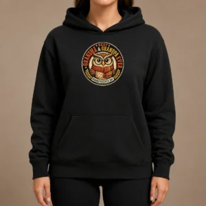 Original Funny Grandparents Day Best Grandma Grandpa Mascot Badge Hoodie